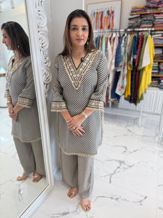 Zigzag Coord Set - Preetibora