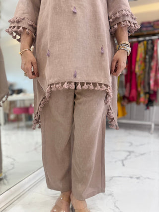 Ziya Floral Mirror Coord Set - Preetibora