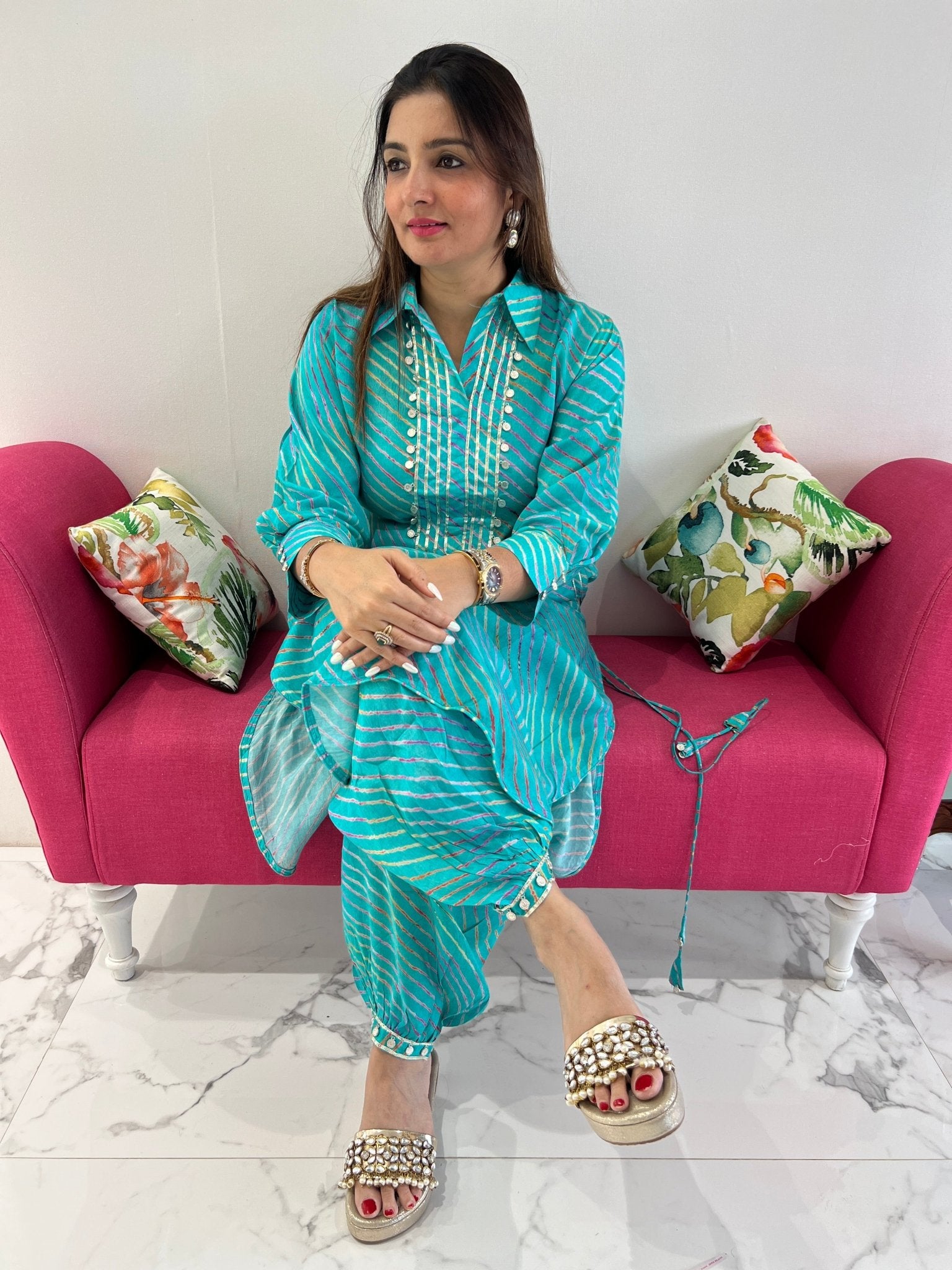 Buy Jacket Style Engagement Pathani Punjabi Wedding Clothing Online for  Women in USA
