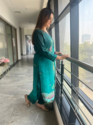 Floral Organza Set - Preetibora