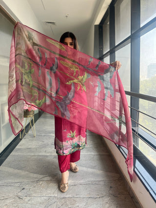 Floral Organza Set - Preetibora